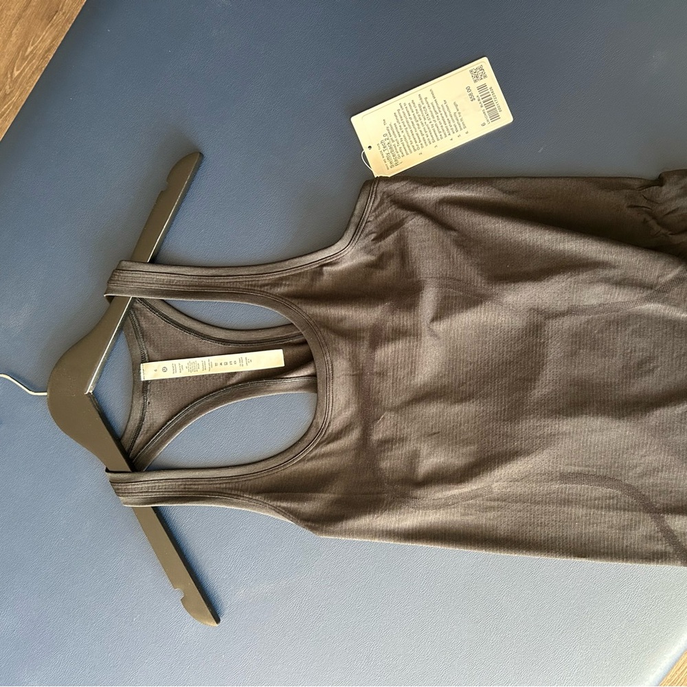 lululemon athletica Charcoal Tank Top